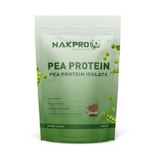 NAKPRO Pea Protein Isolate Plant Based Vegan Protein Powder - Chocolate