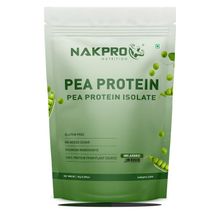 NAKPRO Pea Protein Isolate Plant Based Vegan Protein Powder - Unflavoured