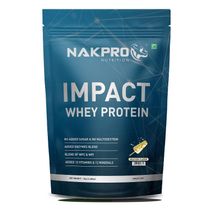 NAKPRO Impact Whey Protein Powder - Malai Kulfi