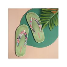 Red Tape Womens Eva Comfort Flipflop Green