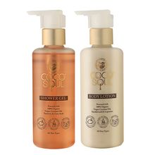 Coco Soul Body Lotion + Shower Gel With Coconut & Ayurveda Paraben & Sulphate Free