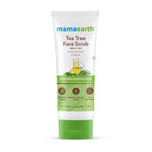 Mamaearth Tea Tree Face Scrub With Tea Tree And Neem For Skin Purification