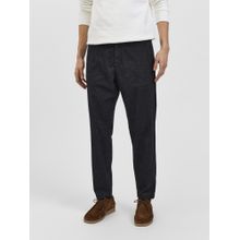Selected Grey Mid Rise Semi-Tailored Chinos