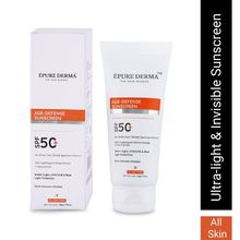 EPURE DERMA Age-Defense Sunscreen SPF 50+