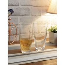 Bohemia Crystal Kate Tall Cocktail,juice,mocktail,beer Glass Set, 350ml, Set Of 6, Transparent