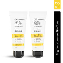 Deconstruct Brightening Moisturizer - 5% Niacinamide + 1% Kojic Acid + 5% Vitamin C- Pack Of 2