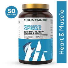 MOUNTAINOR Deep Sea Omega 3 Fish Oil 2500MG of Wild Alaska Max Strength, Purified & Mercury Free