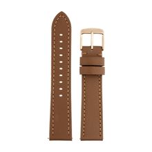 Titan 20 mm Brown Genuine Leather Strap for Men Nf106027020Rgq-P