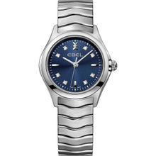 Ebel Wave Analog Blue Dial Women Watch- 1216315