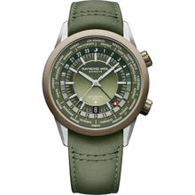 Raymond Weil Freelancer Date Analog Dial Color Green Men Watch 2765-Sbc-52001