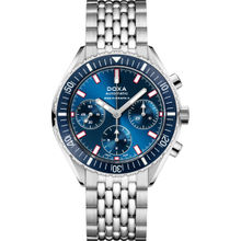 Doxa Sub 200 C-Graph Ii Analog Dial Color Blue Men Watch 797.10.201.10