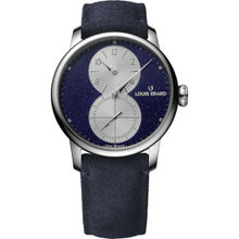 Louis Erard Excellence Analog Dial Color Navy Blue Unisex Watch 85237Aa32.Bva36