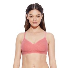 Enamor A042 Side Support Shaper Classic Bra-Cotton Non-Padded Wirefree High Coverage - Red