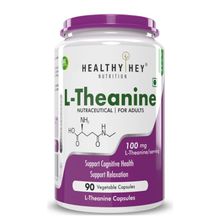 HealthyHey Nutrition L - Theanine - Support Relaxation - Veg Capsules