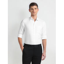 Arrow White Iconic Slim Fit Cotton Formal Shirt