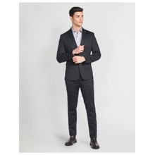 Arrow Zero Calorie Slim Fit Textured Knit Suit (Set of 2)