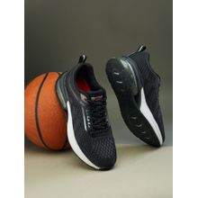 Campus CANVA Mens Sports Running Shoes - Black