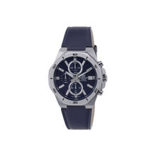 Casio Edifice EFV-640L-2AVUDF Blue Analog Dial Blue Leather Band Men'S Watch Ed587