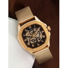 French Connection Black Dial Automatic Watch for Men - FCA05-5