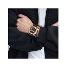 Giordano Brown Quartz Analog Watch (Gz-50118-05) (M)