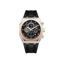 Daniel Hechter Men Silicone Black Dial Analog Watch - DHM1007 (M)