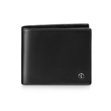 Lapis Bard Mayfair Bifold Side Flip wallet - Black