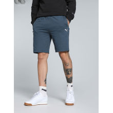 Puma Zippered Jersey Men Grey Shorts