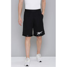 Reebok Mens Black Basketball Mesh Shorts