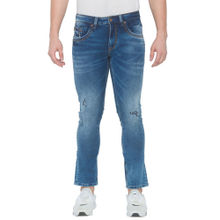 Spykar Men Blue Skinny Fit Jeans