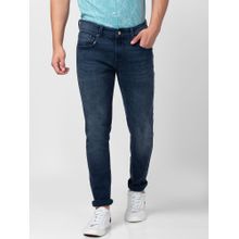 Spykar Grey Low Rise Super Slim Fit Jeans for Men