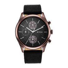 Titan 1805QP01-Black Dial Analog Watch for Men