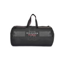Tommy Hilfiger Boone Duffel Gym Bag - Black with Detachable Strap