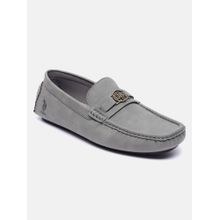 U.S. POLO ASSN. Broody Men's Casual Solid Grey Driving Shoes