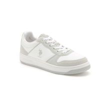 U.S. POLO ASSN. Men White Joan Sneakers