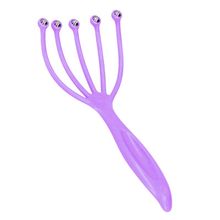 Matra 5 Finger Scalp Massager Roller With Steel Balls Claw Head Scratcher For Stress Relief