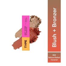 Type Beauty 2 In 1 Blush + Bronzer Stick with Vitamin C For Dark Spots