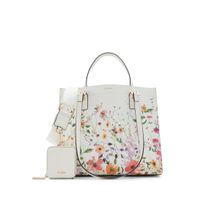 Aldo Bellona Womens Multicolor Handbag and Pouch with Coin Purse