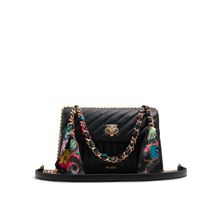 Aldo Tetney Womens Black Handbag with Detachable Strap