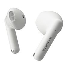 HAMMER KO Pro True Wireless Bluetooth Earbuds with Smart touch controls (White)