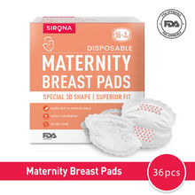Sirona Super Soft Disposable Maternity Breast Pads (36 Pads), Ultra Thin & Highly Absorbent
