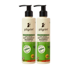 Pilgrim Australian Tea Tree Non-Drying Anti-Dandruff Shampoo - Pack Of 2