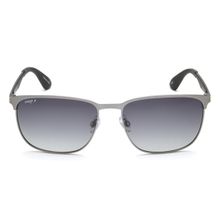 IMAGE Men Full UV Protected Gradient Grey Lens Square Sunglasses (59)