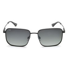 IMAGE Men Full UV Protected Gradient Grey Lens Square Sunglasses (57)