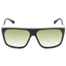 IMAGE Men Full UV Protected Gradient Green Lens Square Sunglasses (60)