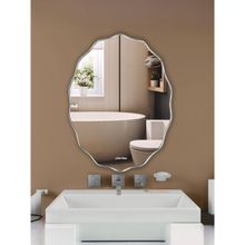 Plantex Oval Shape Bathroom Mirror