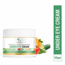 Tqs Under Eye Cream With Vitamin C, Cucumber Extract Dark Circles, Eye Puffiness & Wrinkles