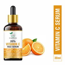 Tqs The Natural Wash 20% Vitamin C Face Serum With Mulberry Extract For Glowing & Radiant Skin