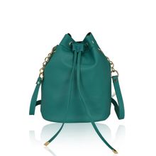 KLEIO Stylish Solid Color Bucket Sling Bag For Women & Girls