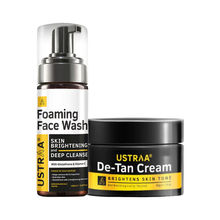 Ustraa Foaming Face Wash For Skin Brightening & De Tan Cream