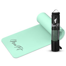 MevoFit TPE Reversible Yoga Mat | Anti-Tear, Non-Slip, Sustainable Yoga Mat | 8MM - Green
